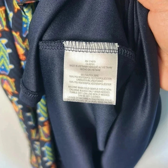 BCBG Maxazria tribal halter neck sundress size Large - Picture 5 of 8